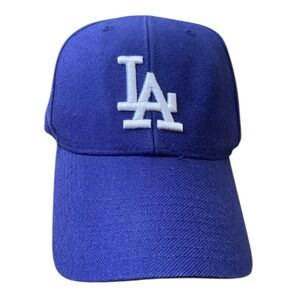 LOS ANGELES DODGERS Hat / Cap Embroidered Adjustable MLB Twins Enterprise Wool